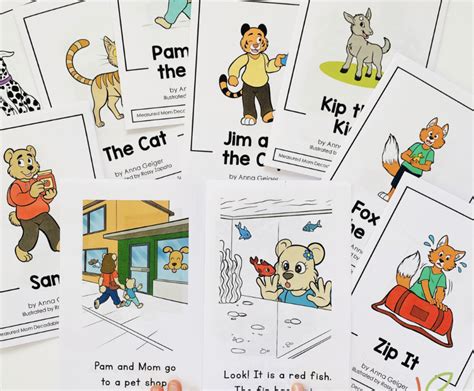 Decodable Kindergarten Books Free Printable